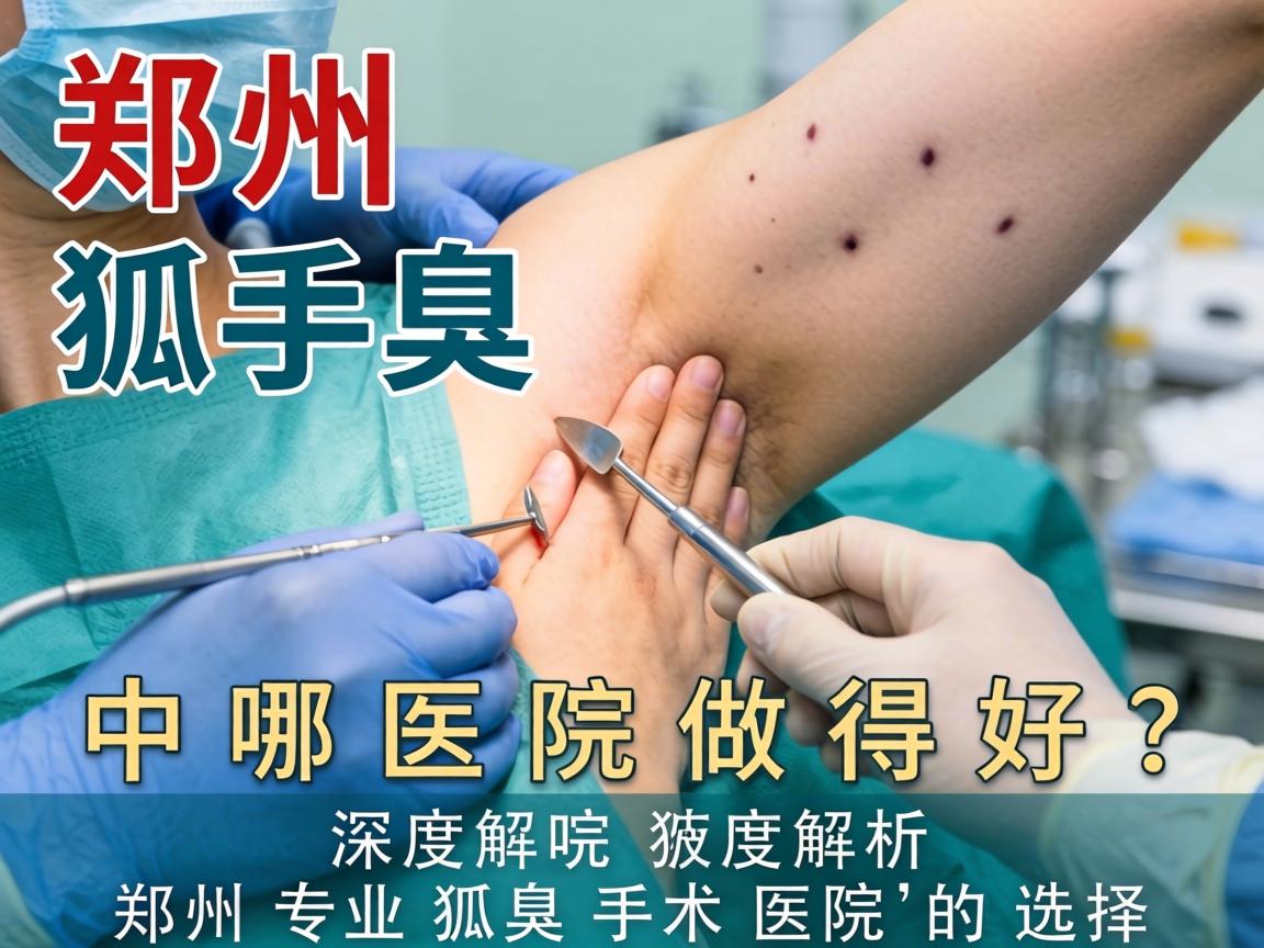 郑州狐臭手术哪医院做得好？深度解析郑州专业狐臭手术医院的选择