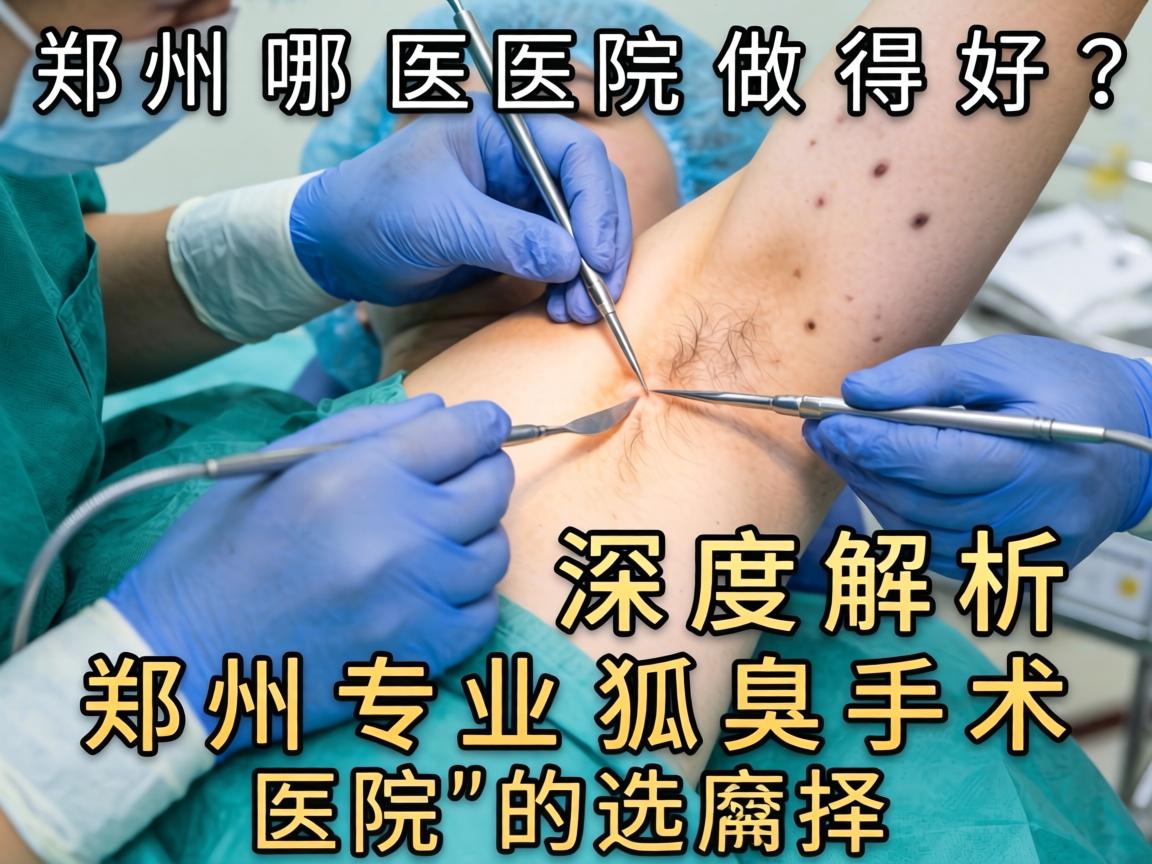郑州狐臭手术哪医院做得好？深度解析郑州专业狐臭手术医院的选择