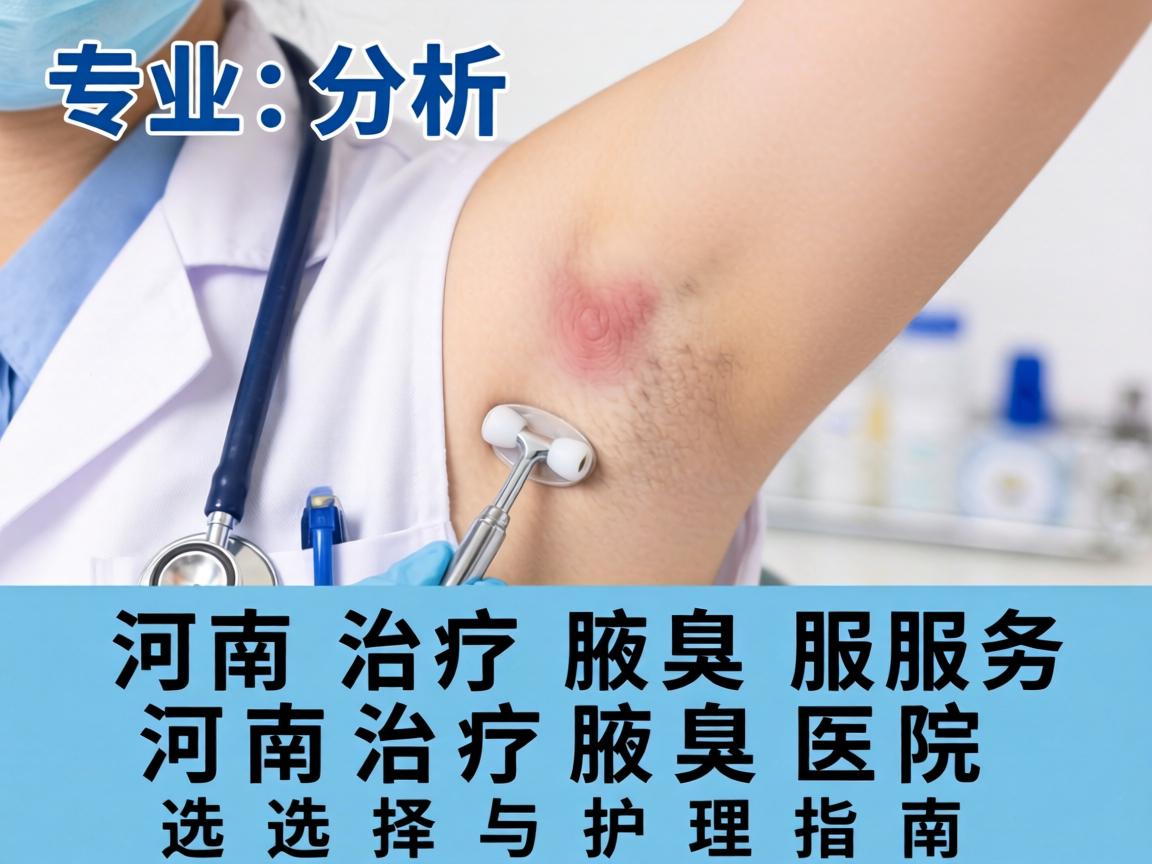 专业解析河南治疗腋臭服务，河南治疗腋臭医院的选择与护理指南