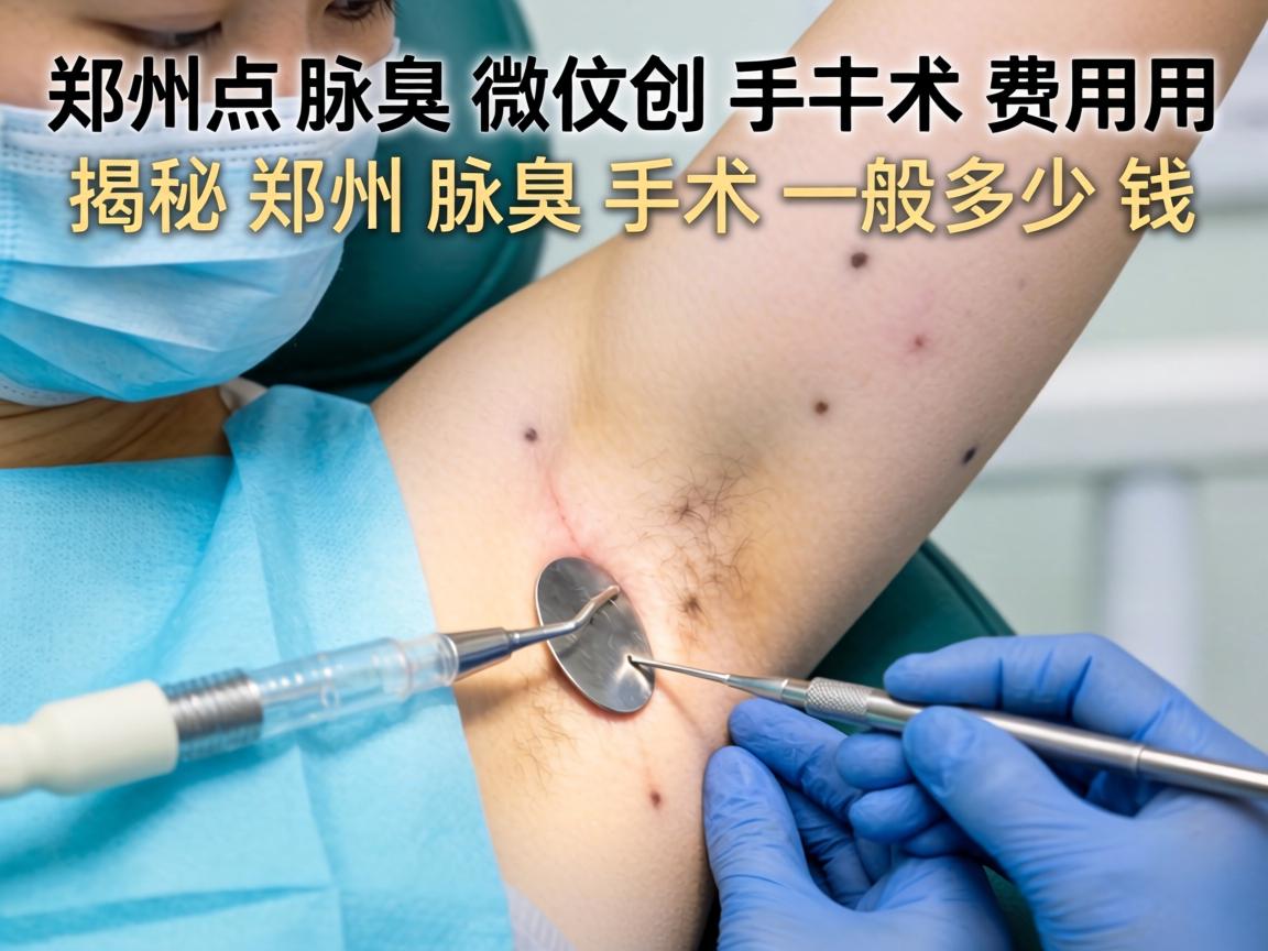 深度解析郑州腋臭微创手术费用，揭秘郑州腋臭手术一般多少钱
