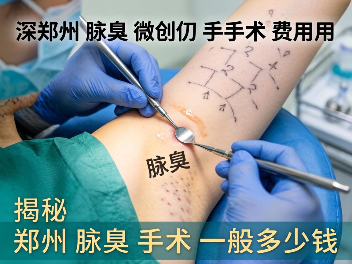 深度解析郑州腋臭微创手术费用，揭秘郑州腋臭手术一般多少钱