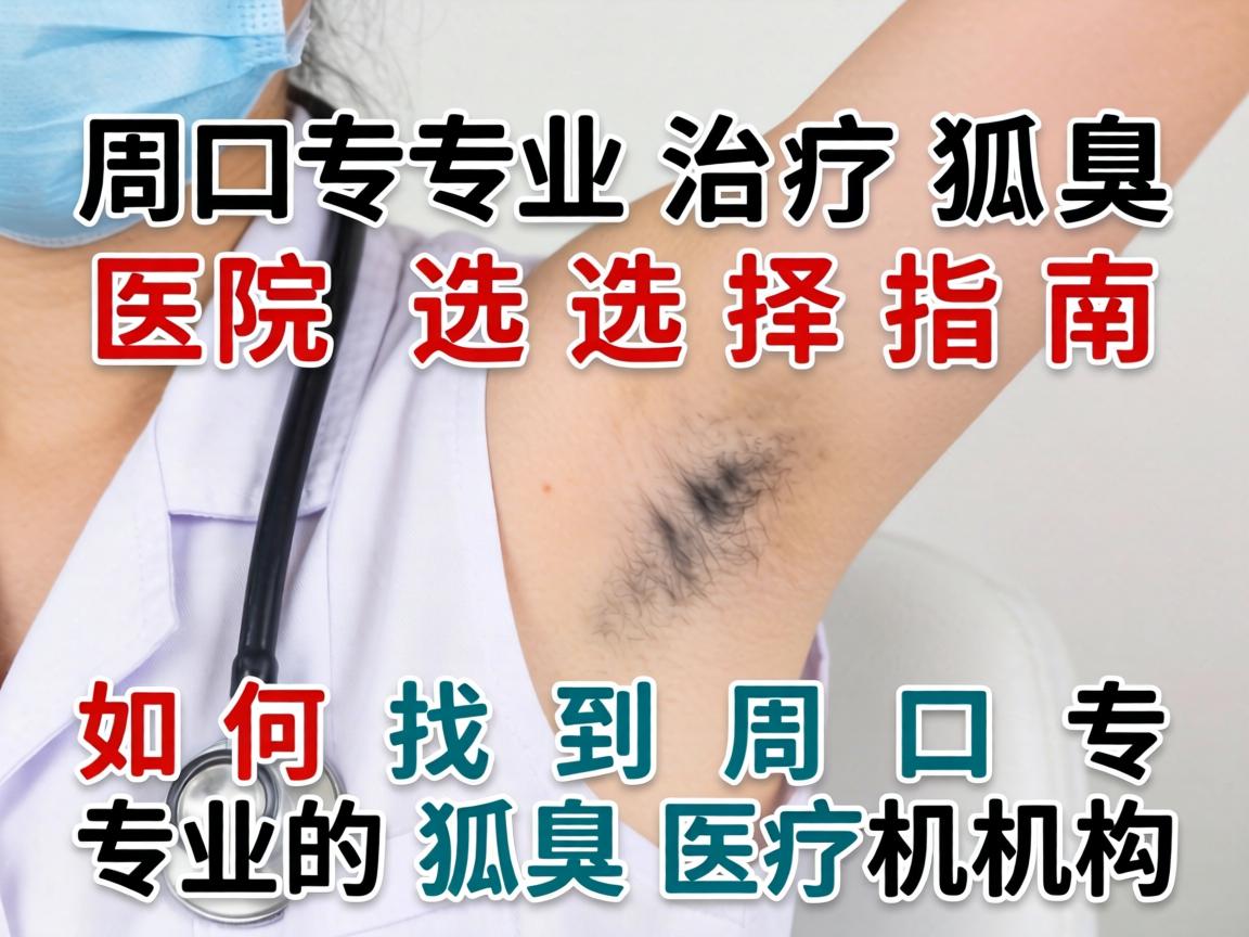 周口专业治疗狐臭医院选择指南，如何找到周口专业的狐臭医疗机构