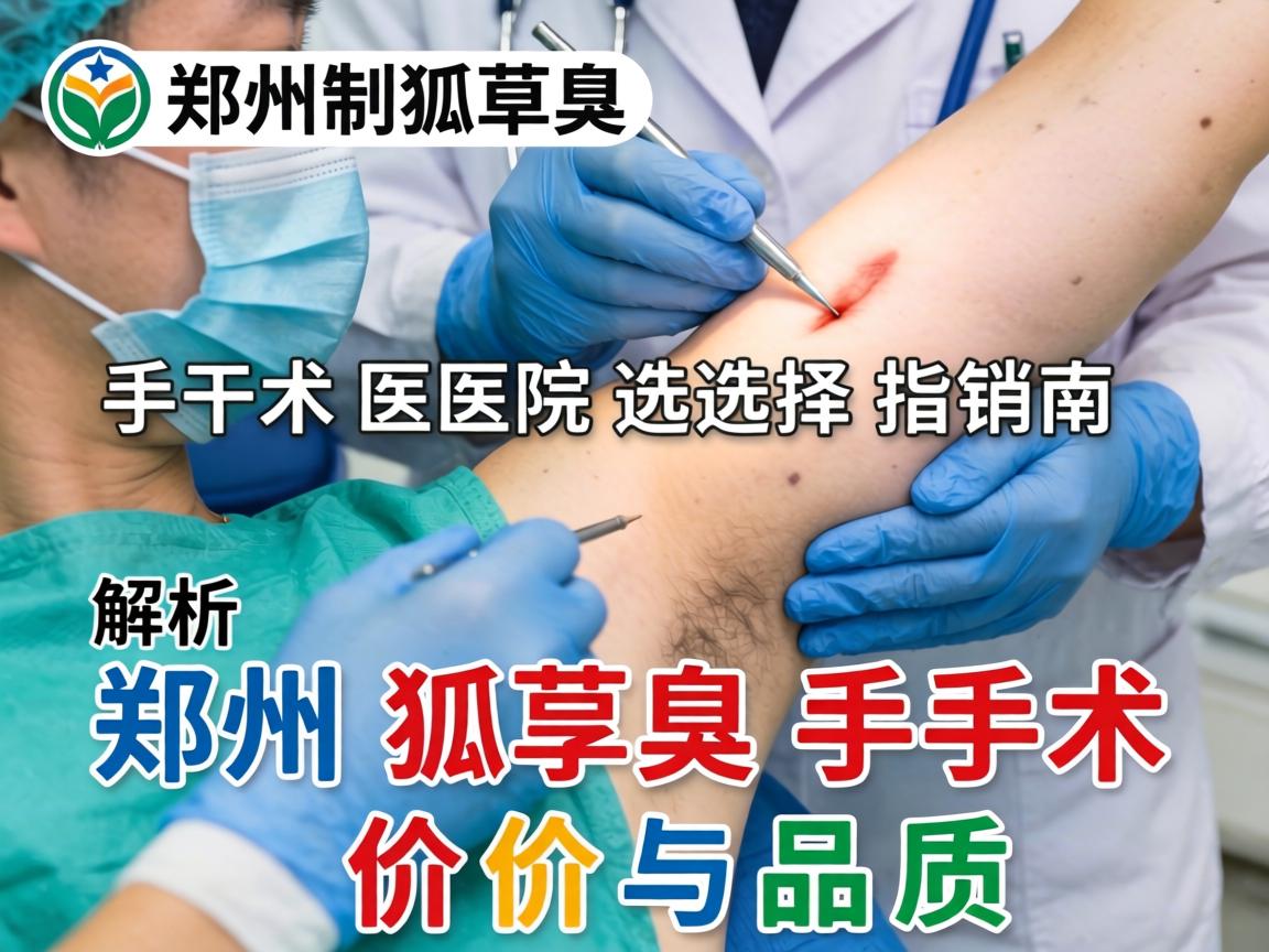 郑州狐臭手术医院选择指南,解析郑州狐臭手术价格与品质 郑州狐臭手术医院选择指南,解析郑州狐臭手术价格与品质