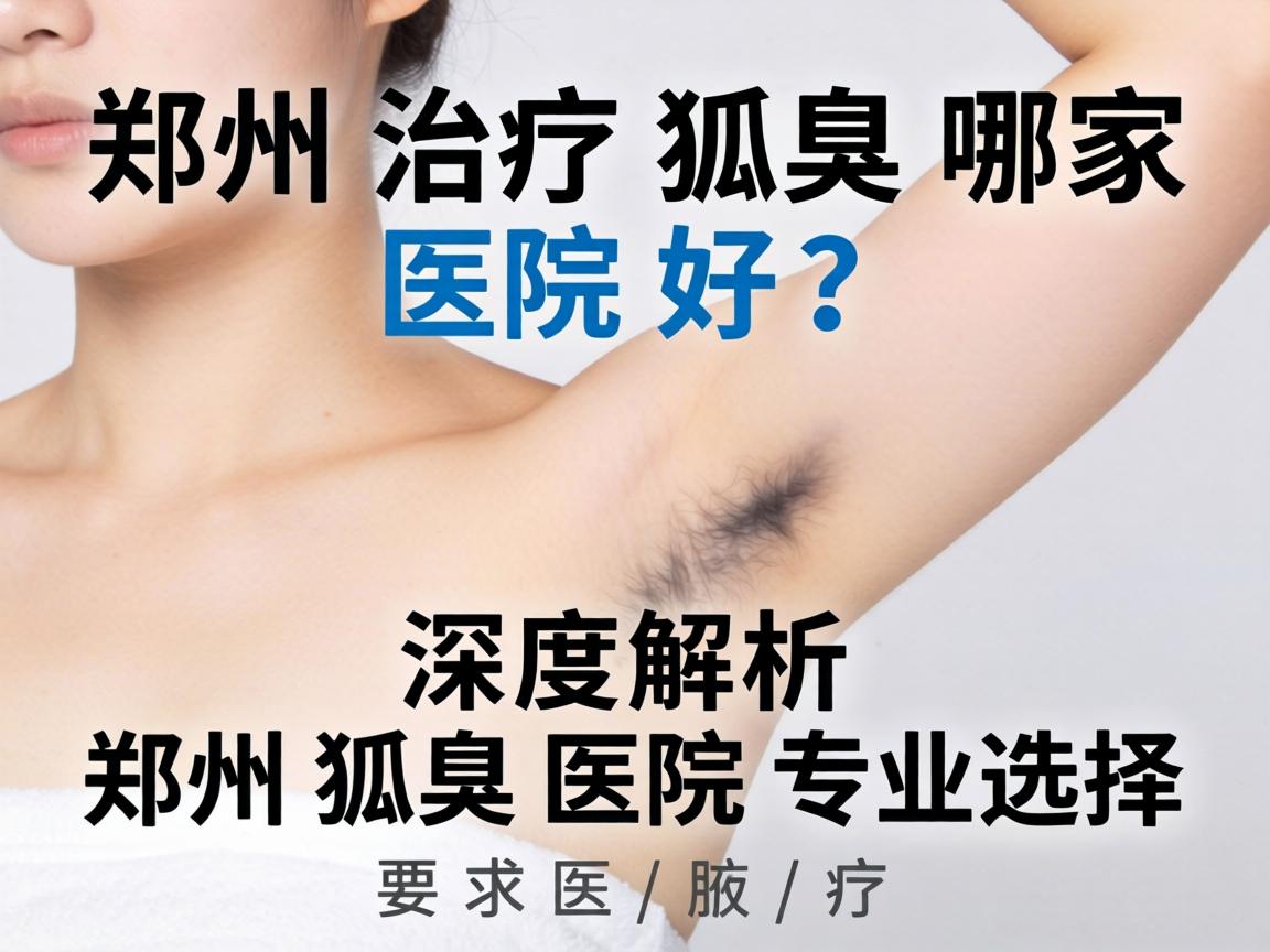 郑州治疗狐臭哪家医院好？深度解析郑州狐臭医院专业选择