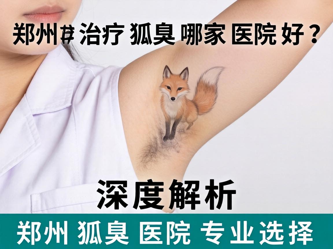 郑州治疗狐臭哪家医院好？深度解析郑州狐臭医院专业选择