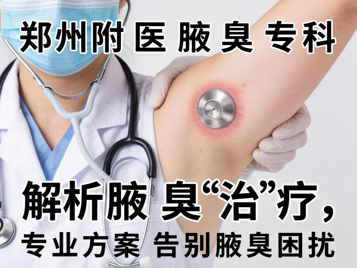 郑州附医腋臭专科解析腋臭治疗,专业方案告别腋臭困扰 郑州附医腋臭专科解析腋臭治疗,专业方案告别腋臭困扰