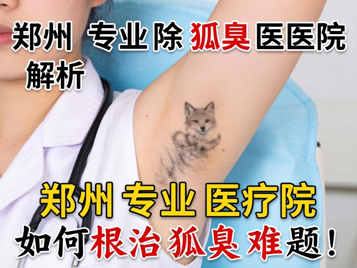 郑州专业除狐臭医院解析，郑州专业医院如何根治狐臭难题