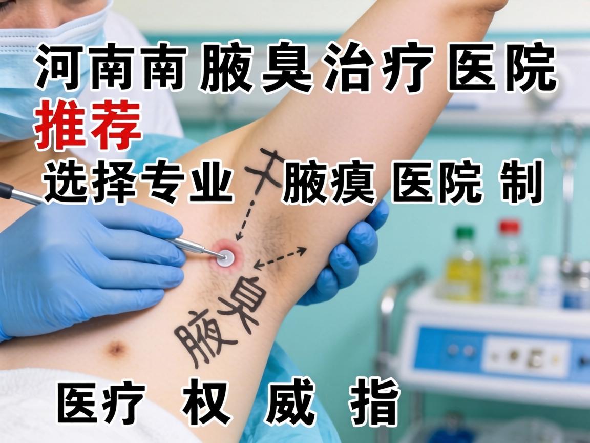 河南腋臭治疗医院推荐，选择专业腋臭医院的权威指南