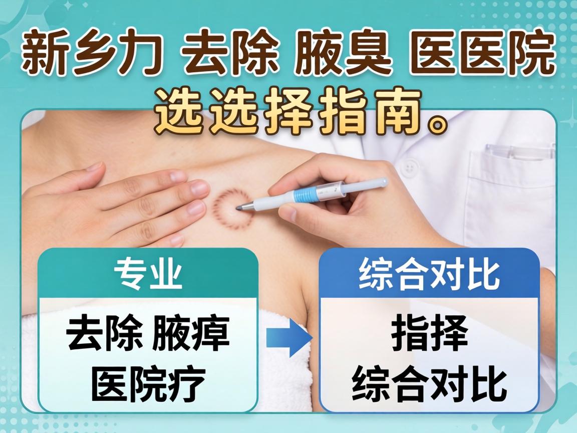 新乡去除腋臭医院选择指南,专业去除腋臭医院综合对比 新乡去除腋臭医院选择指南,专业去除腋臭医院综合对比