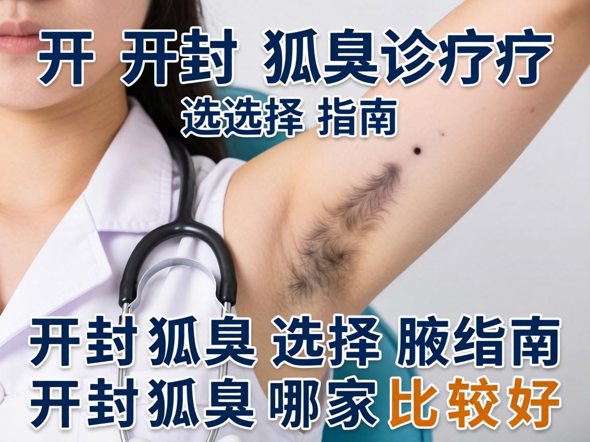 开封狐臭诊疗选择指南，详解开封狐臭哪家比较好