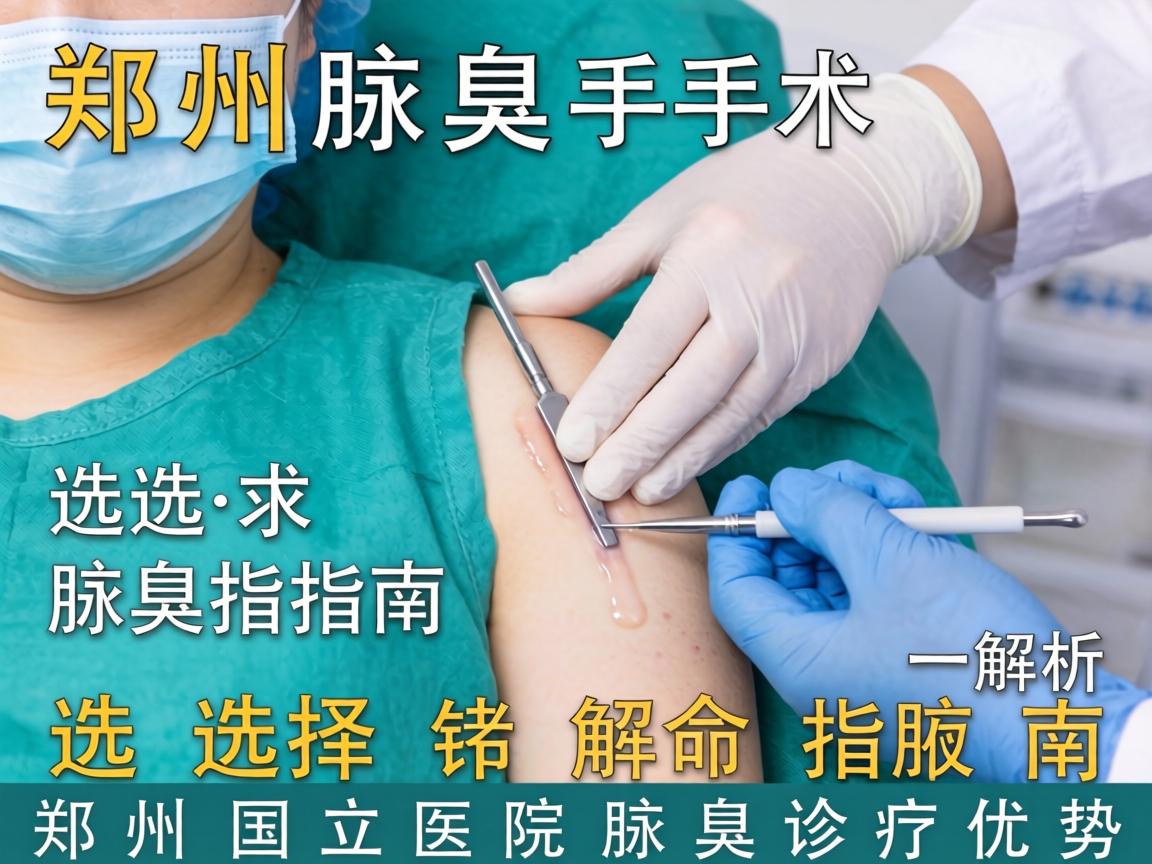 郑州腋臭手术选择指南，解析郑州国立医院腋臭诊疗优势