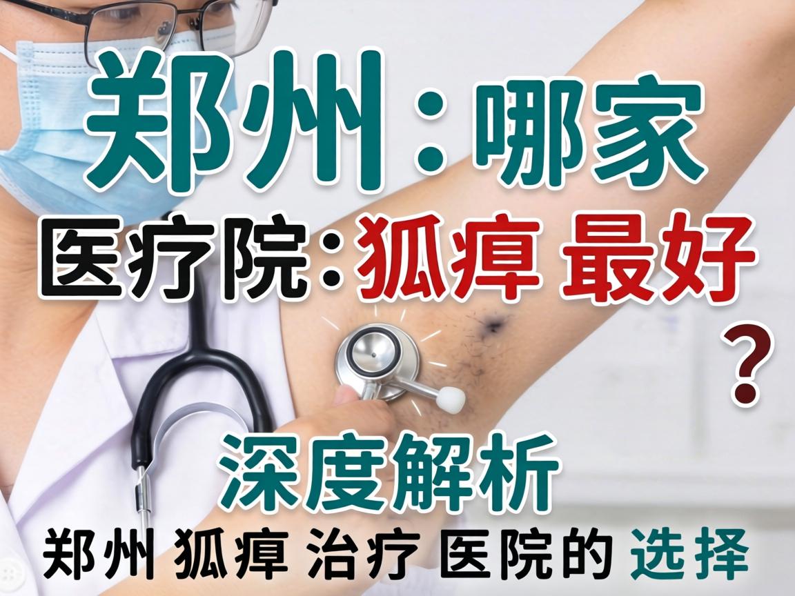 郑州哪家医院狐臭最好？深度解析郑州狐臭治疗医院的选择