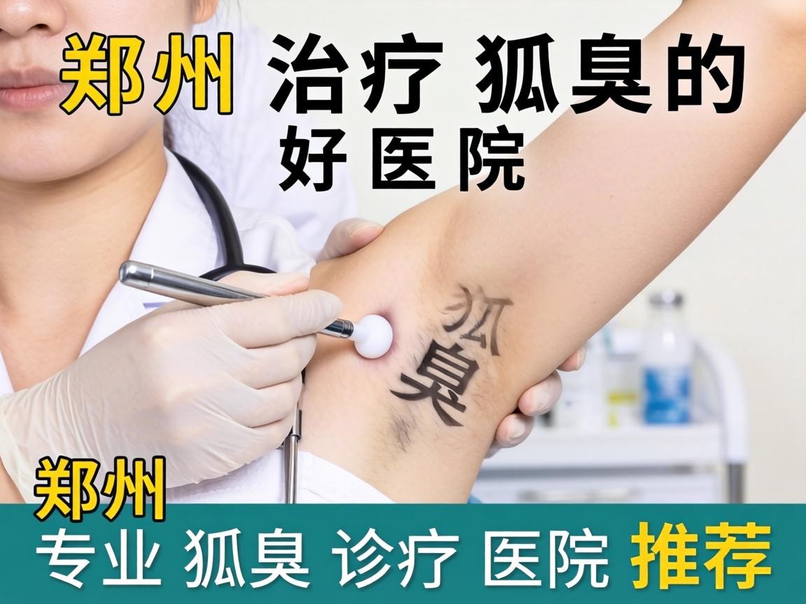 郑州治疗狐臭的好医院 郑州专业狐臭诊疗医院推荐