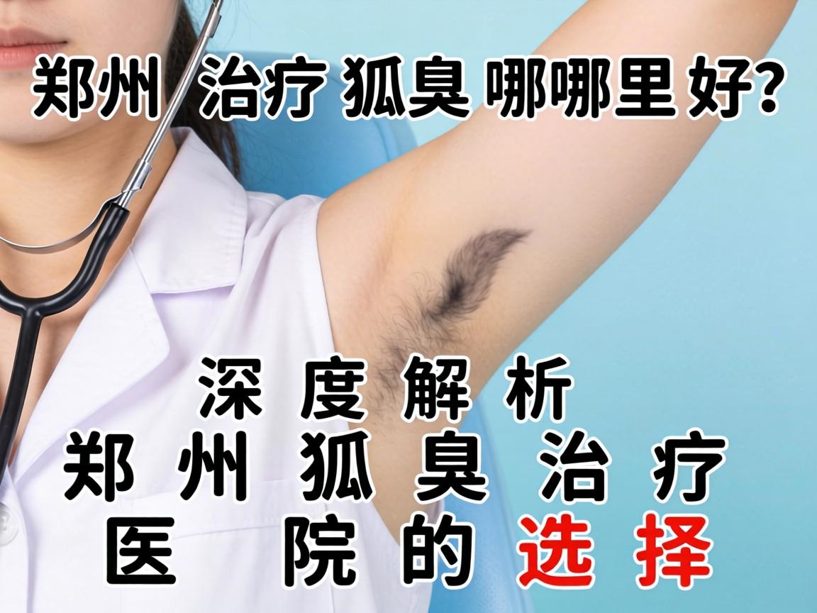 郑州治疗狐臭哪里好？深度解析郑州狐臭治疗医院的选择