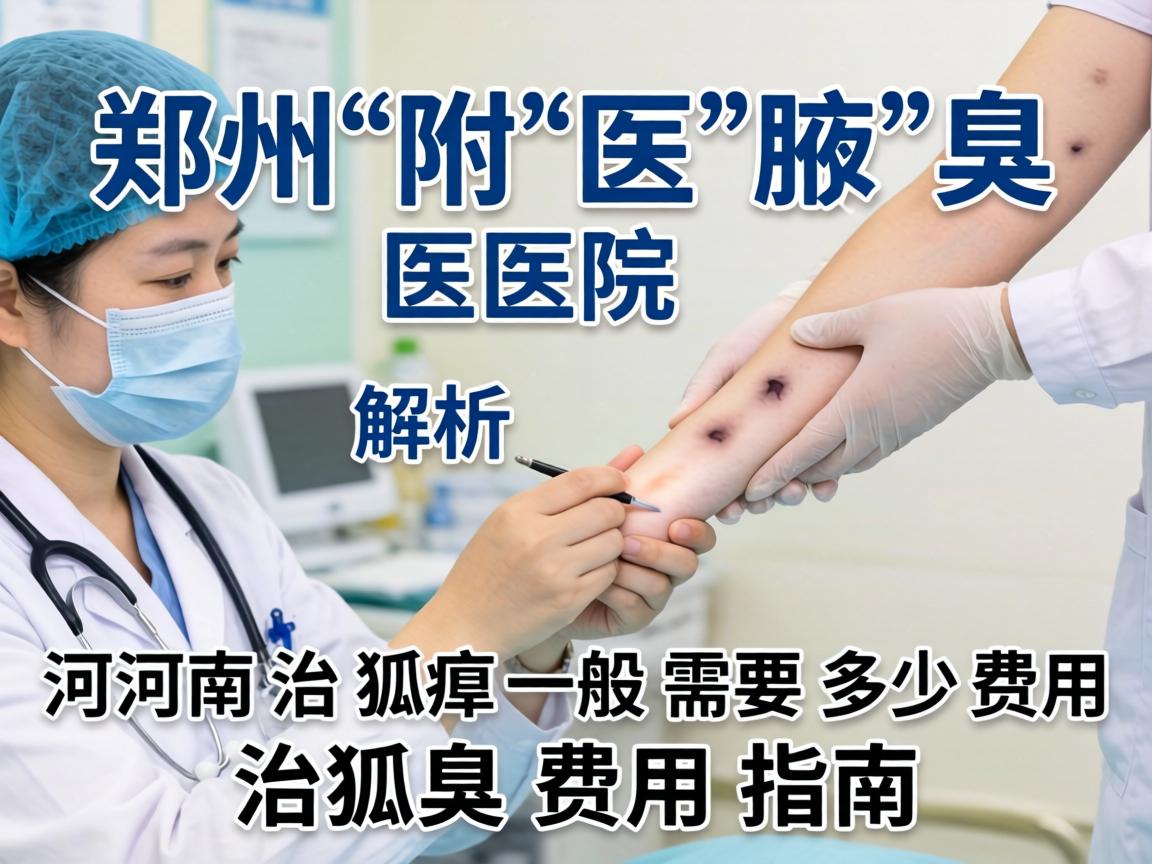 郑州附医腋臭医院解析，河南治狐臭一般需要多少费用？治狐臭费用指南