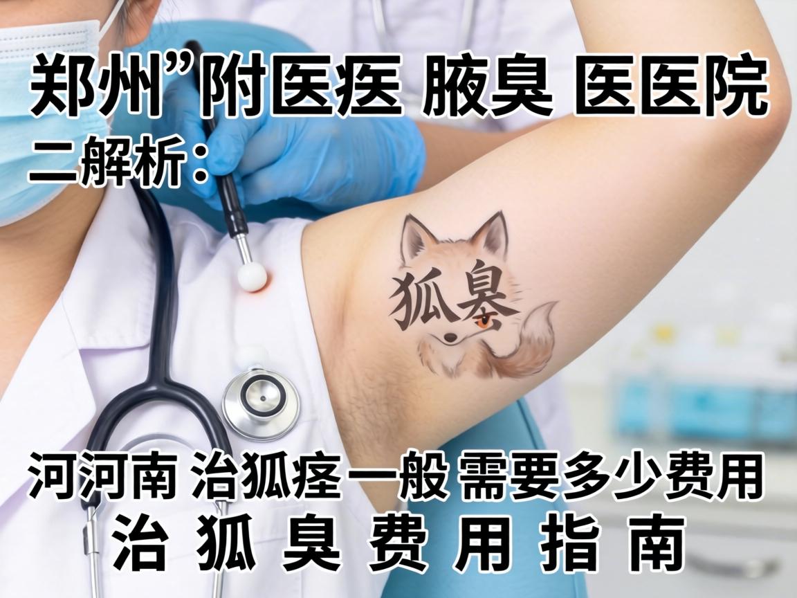 郑州附医腋臭医院解析，河南治狐臭一般需要多少费用？治狐臭费用指南