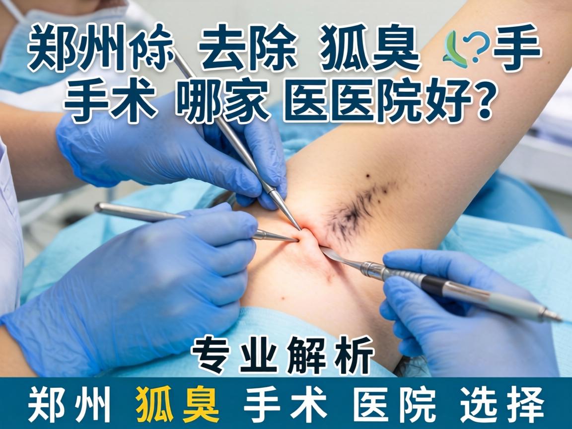 郑州去除狐臭手术哪家医院好？专业解析郑州狐臭手术医院选择