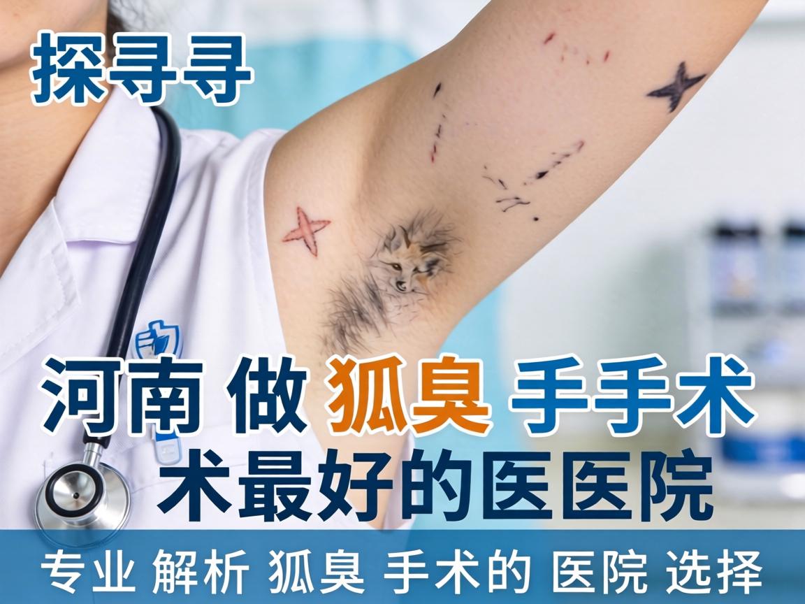 探寻河南做狐臭手术最好的医院，专业解析狐臭手术的医院选择