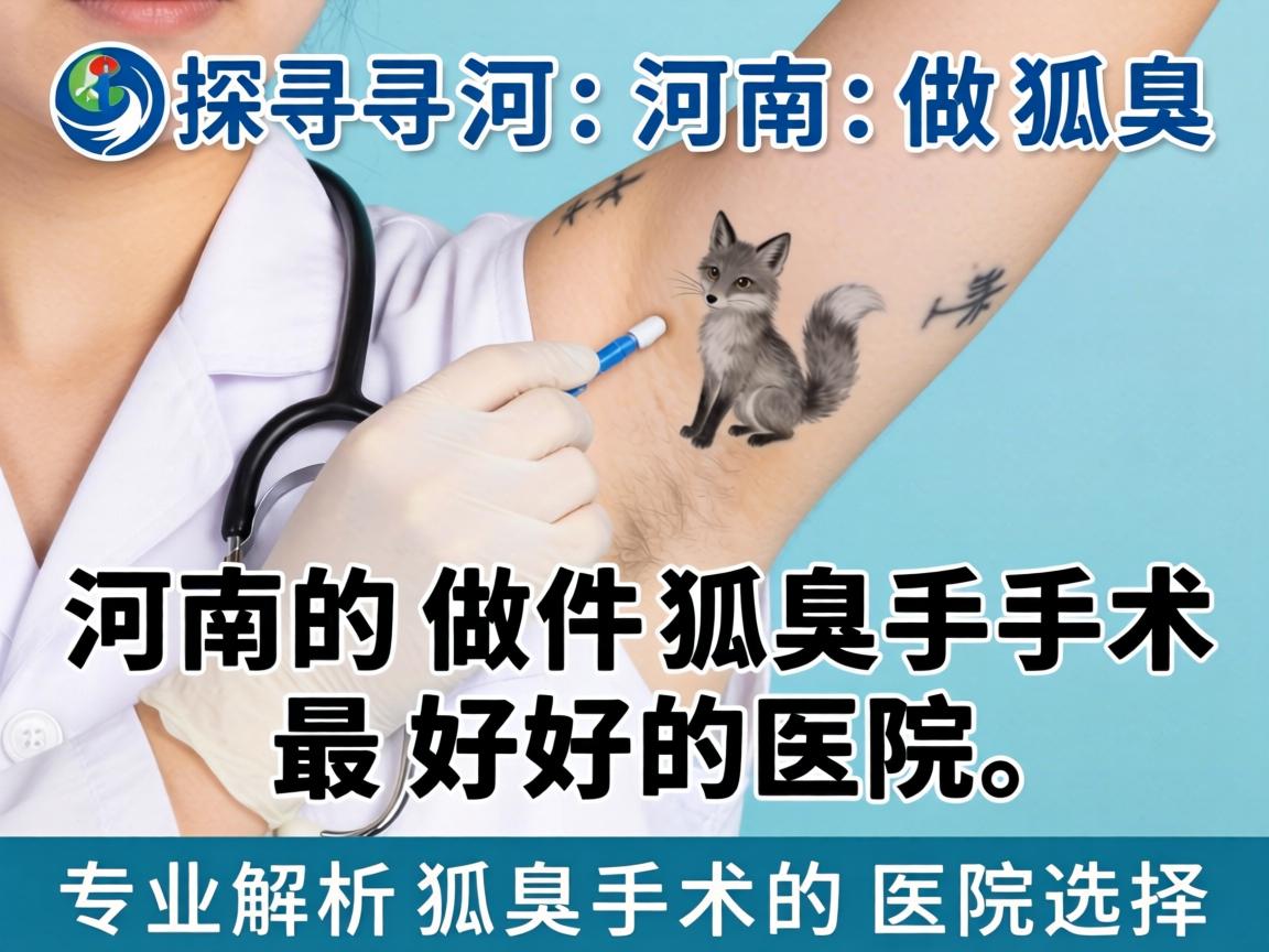 探寻河南做狐臭手术最好的医院，专业解析狐臭手术的医院选择