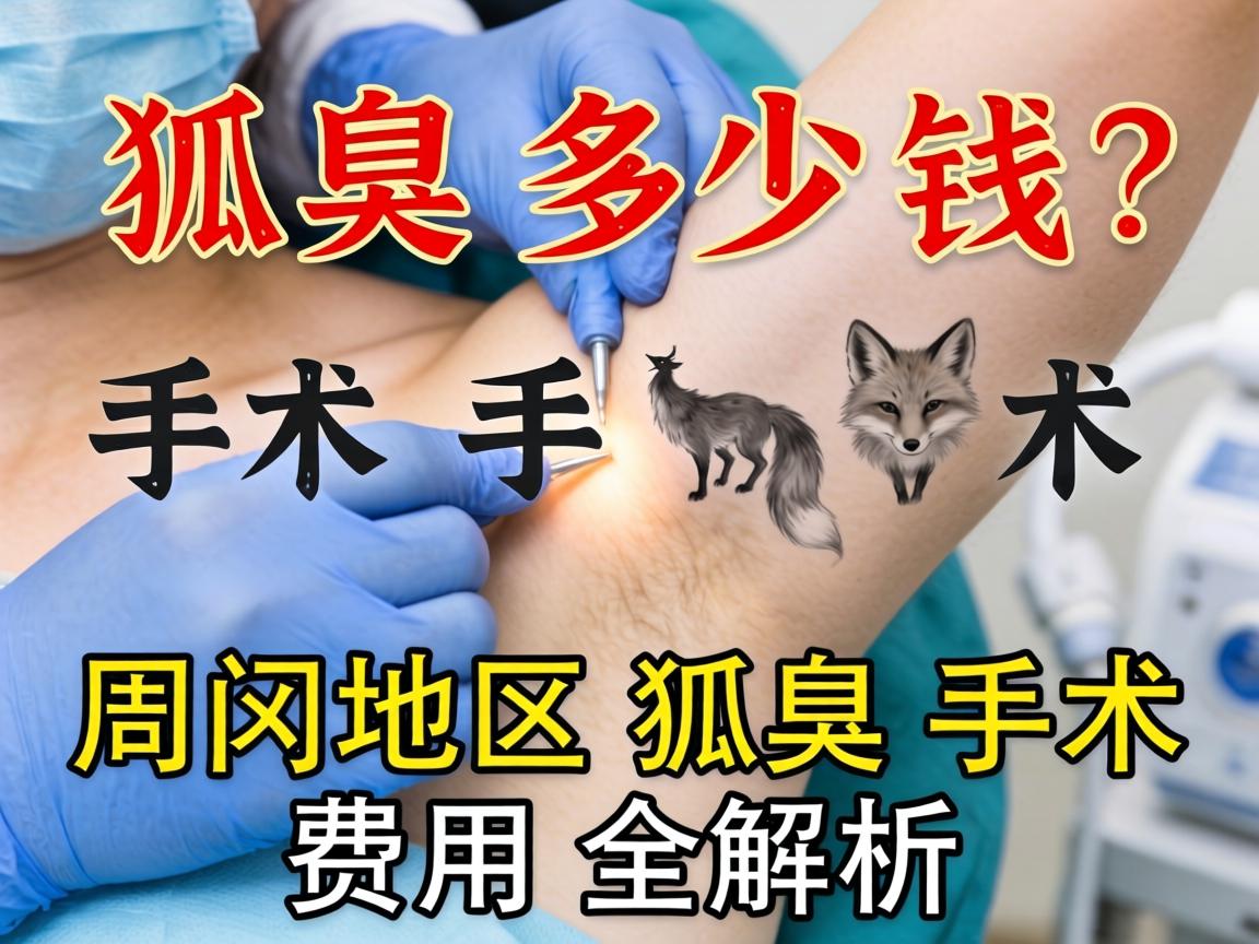 狐臭手术多少钱？周口地区狐臭手术费用全解析