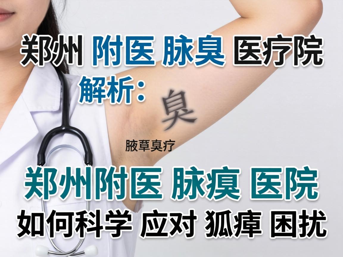 郑州附医腋臭医院解析，郑州附医腋臭医院如何科学应对狐臭困扰