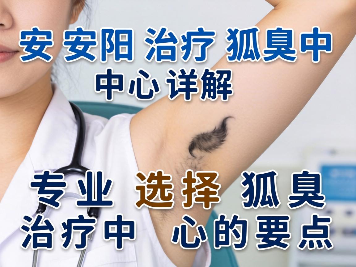 安阳治疗狐臭中心详解，专业选择狐臭治疗中心的要点