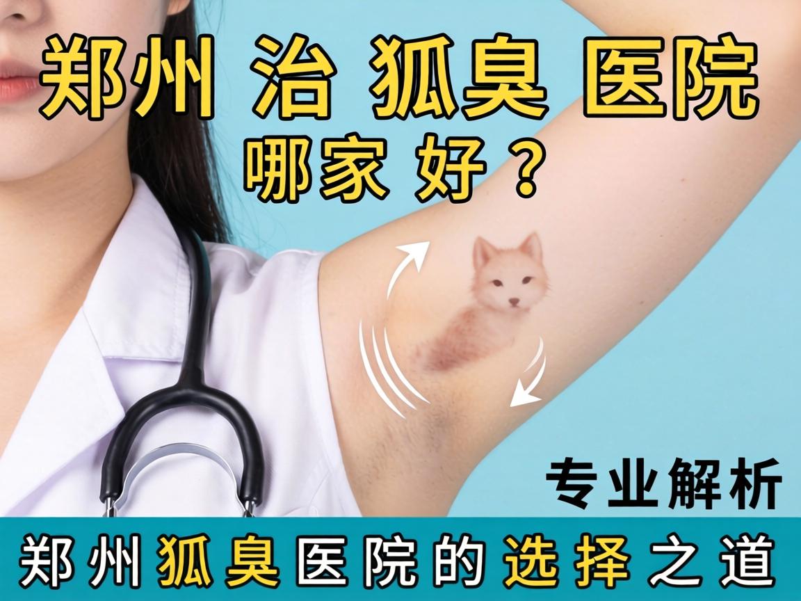 郑州治狐臭医院哪家好？专业解析郑州狐臭医院的选择之道