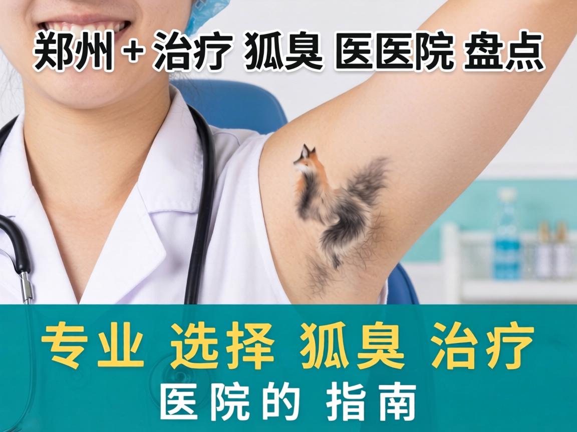 郑州治疗狐臭医院盘点，专业选择狐臭治疗医院的指南