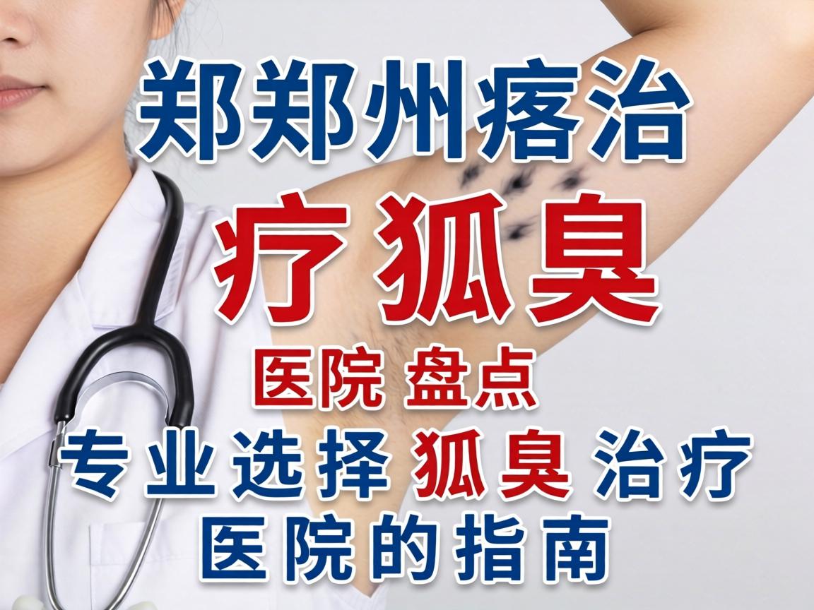 郑州治疗狐臭医院盘点，专业选择狐臭治疗医院的指南