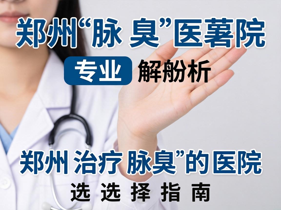 郑州腋臭医院专业解析，郑州治疗腋臭的医院选择指南