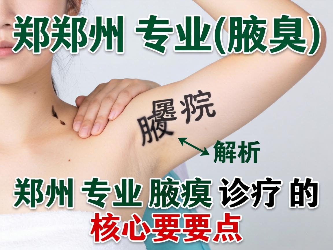 郑州专业腋臭医院解析，郑州专业腋臭诊疗的核心要点