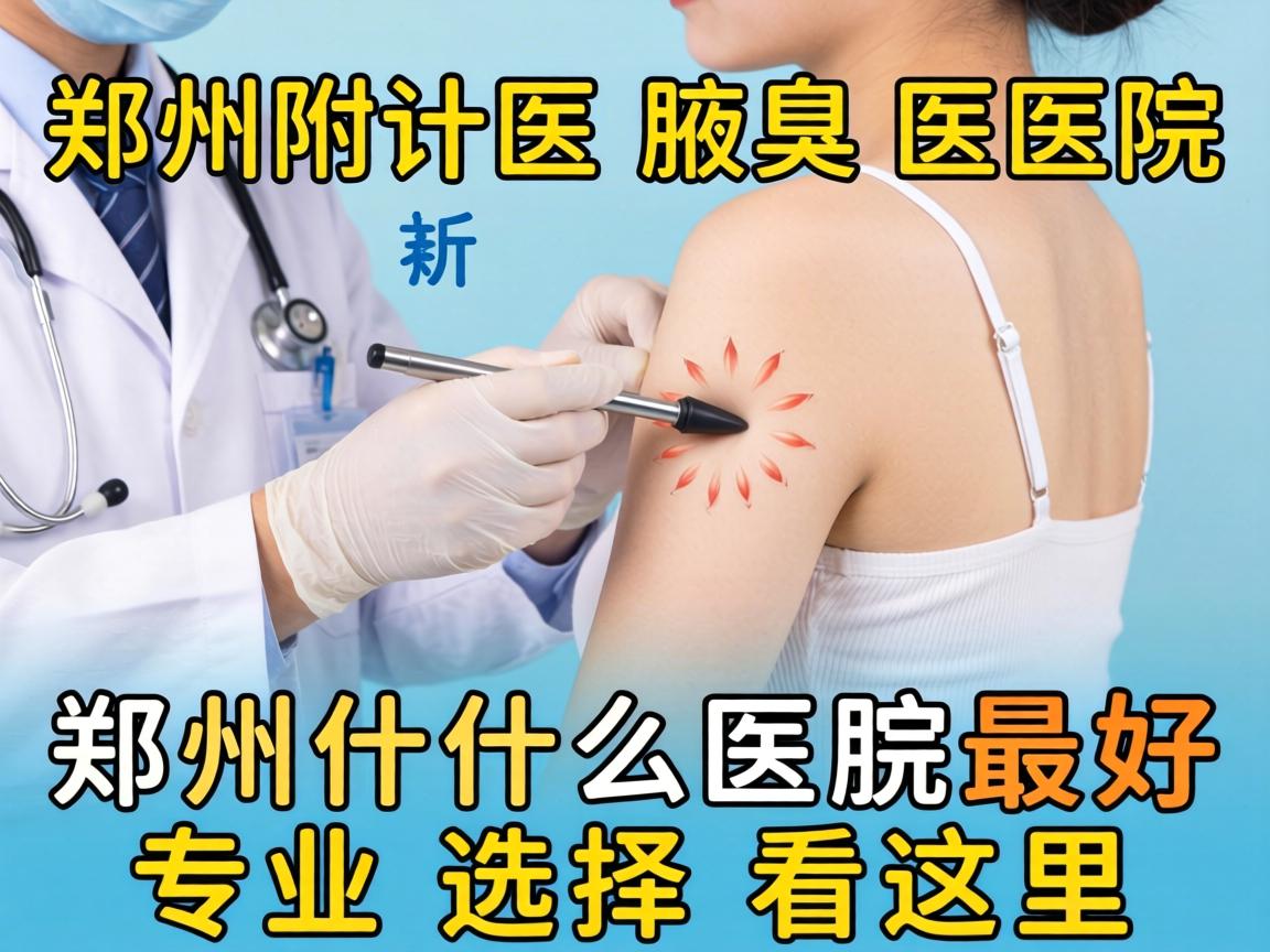 郑州附医腋臭医院解析，郑州什么医院最好，专业选择看这里