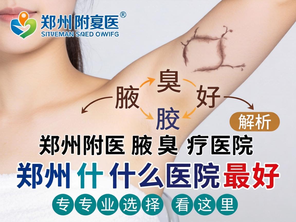 郑州附医腋臭医院解析，郑州什么医院最好，专业选择看这里