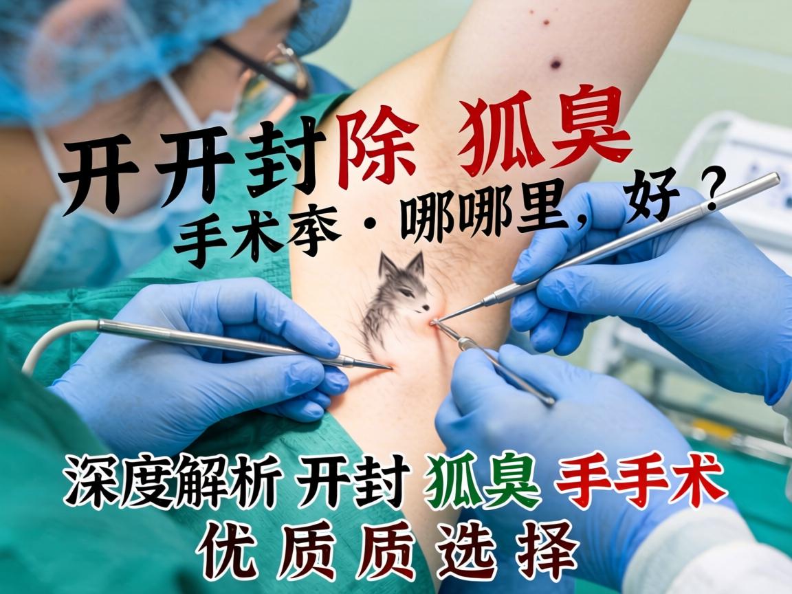 开封除狐臭手术哪里好？深度解析开封狐臭手术优质选择