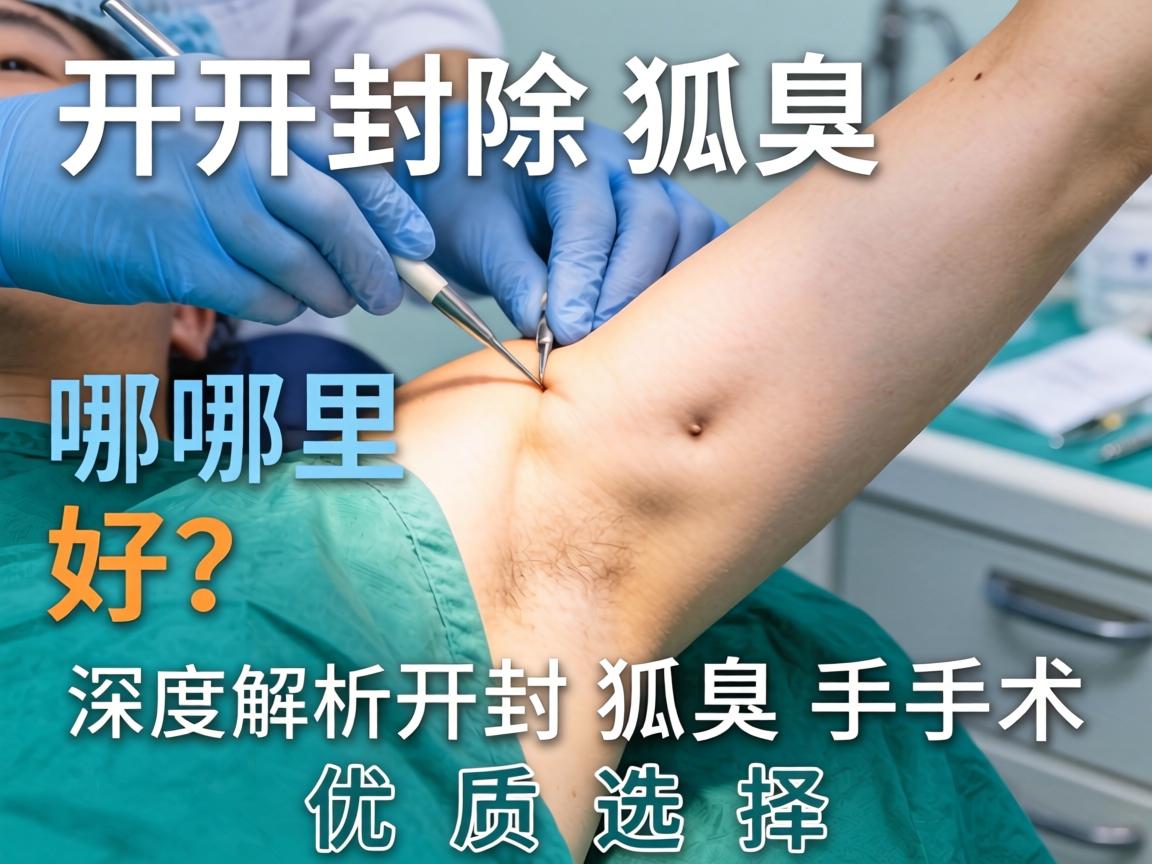 开封除狐臭手术哪里好？深度解析开封狐臭手术优质选择