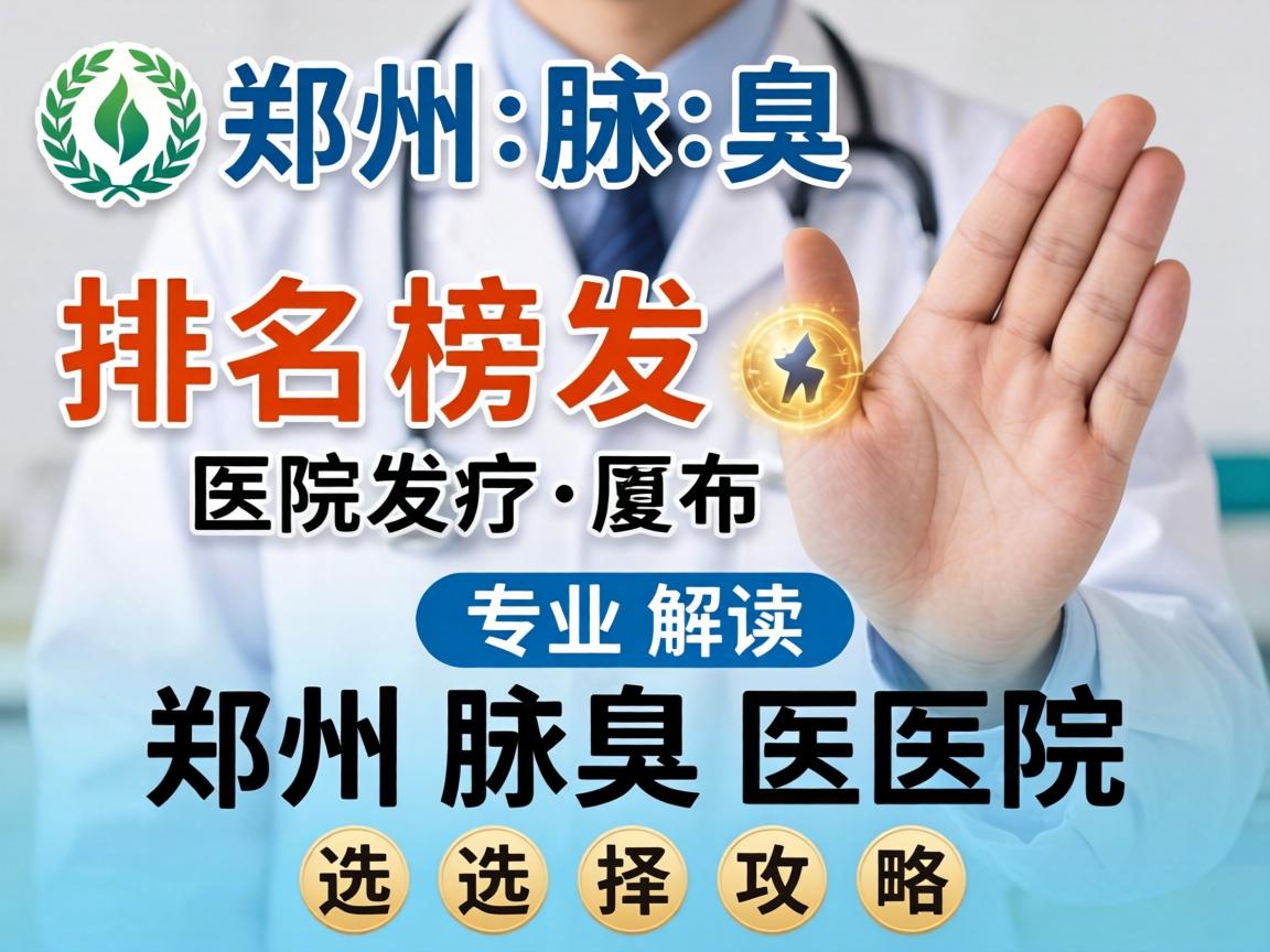 郑州腋臭医院排名榜发布，专业解读郑州腋臭医院选择攻略