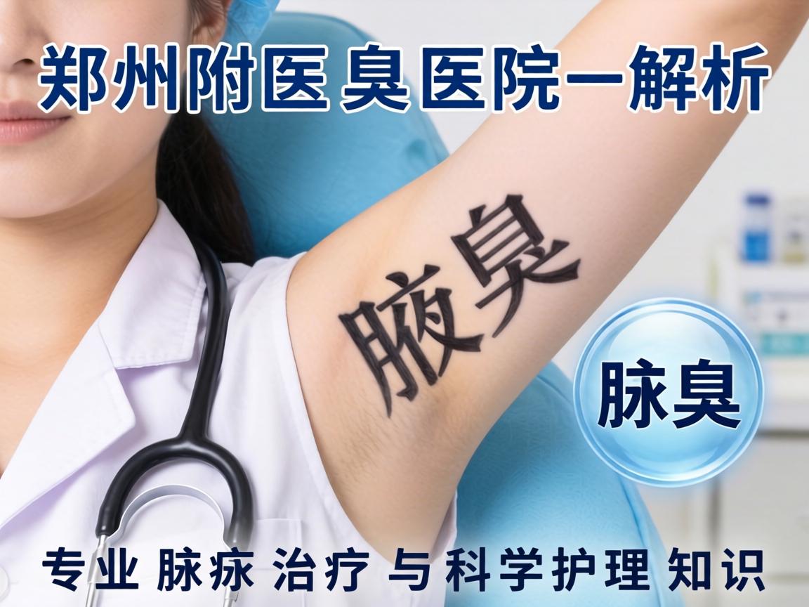 郑州附医腋臭医院解析，专业腋臭治疗与科学护理知识