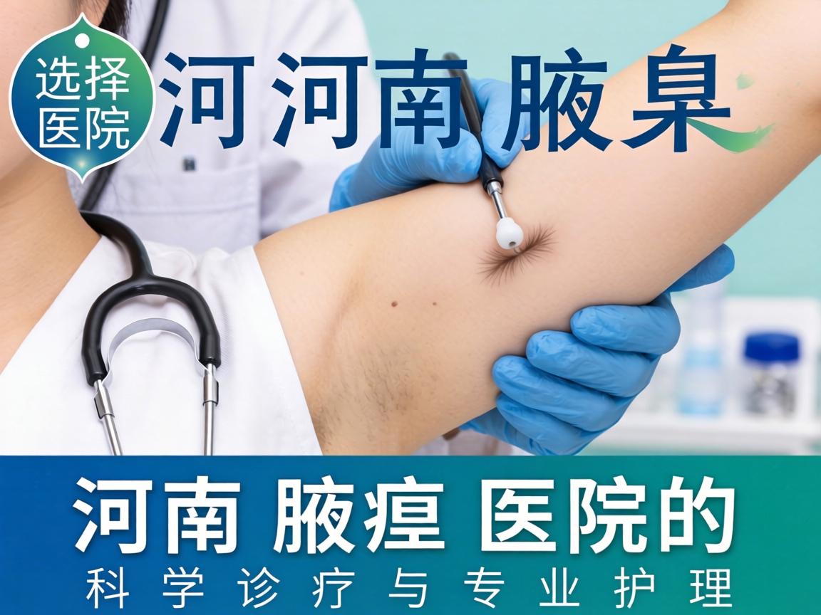 选择河南腋臭医院，河南腋臭医院的科学诊疗与专业护理