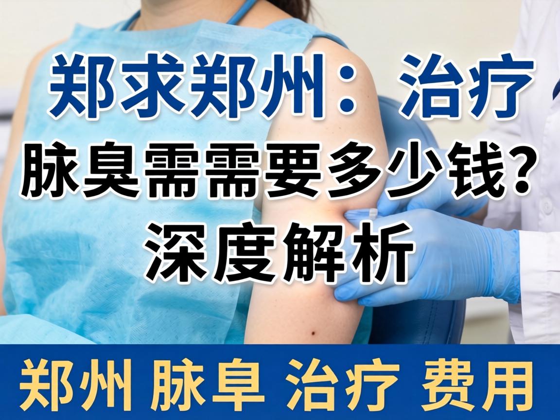 郑州治疗腋臭需要多少钱？深度解析郑州腋臭治疗费用
