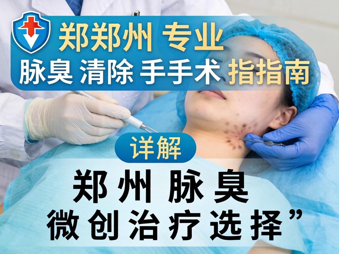 郑州专业腋臭清除手术指南，详解郑州腋臭微创治疗选择