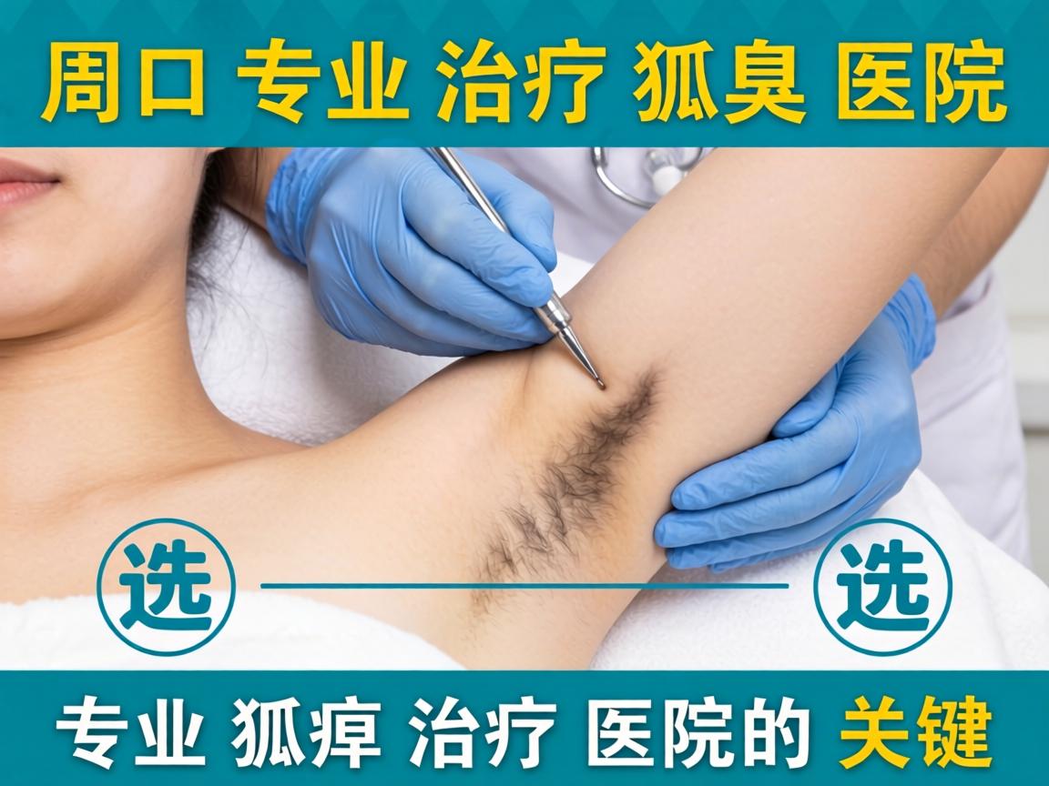 周口专业治疗狐臭医院解析，选择专业狐臭治疗医院的关键