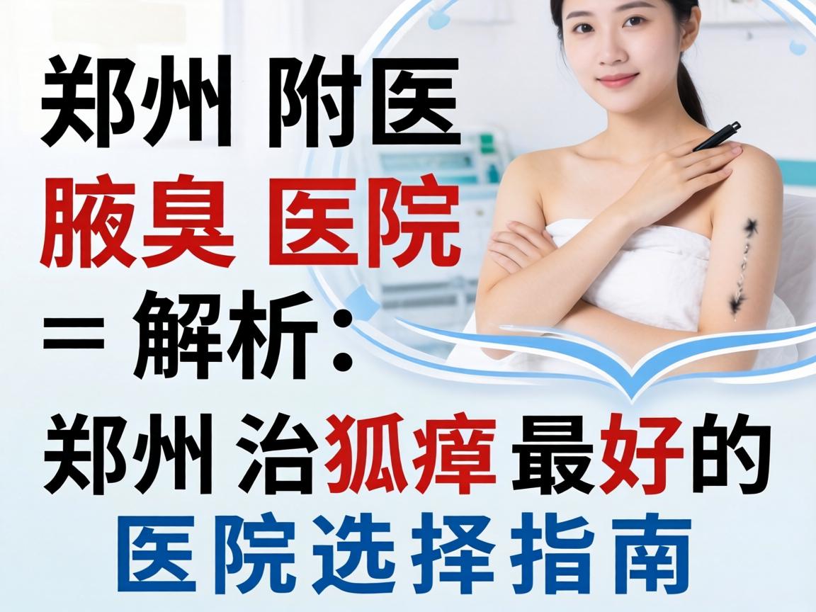 郑州附医腋臭医院解析，郑州治狐臭最好的医院选择指南