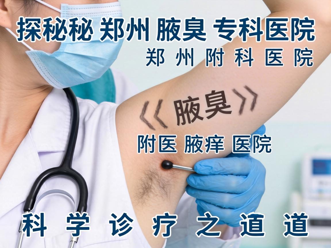 探秘郑州腋臭专科医院，郑州附医腋臭医院的科学诊疗之道