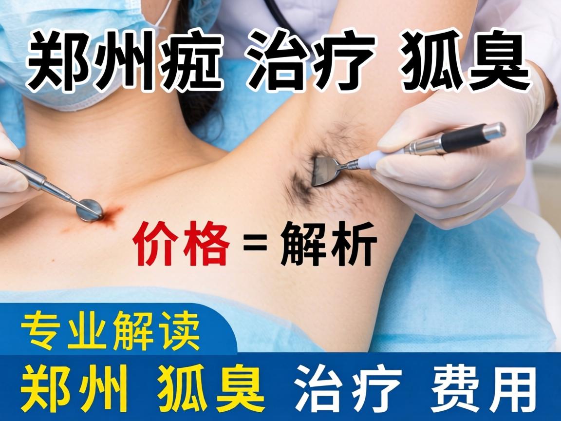 郑州治疗狐臭价格解析，专业解读郑州狐臭治疗费用