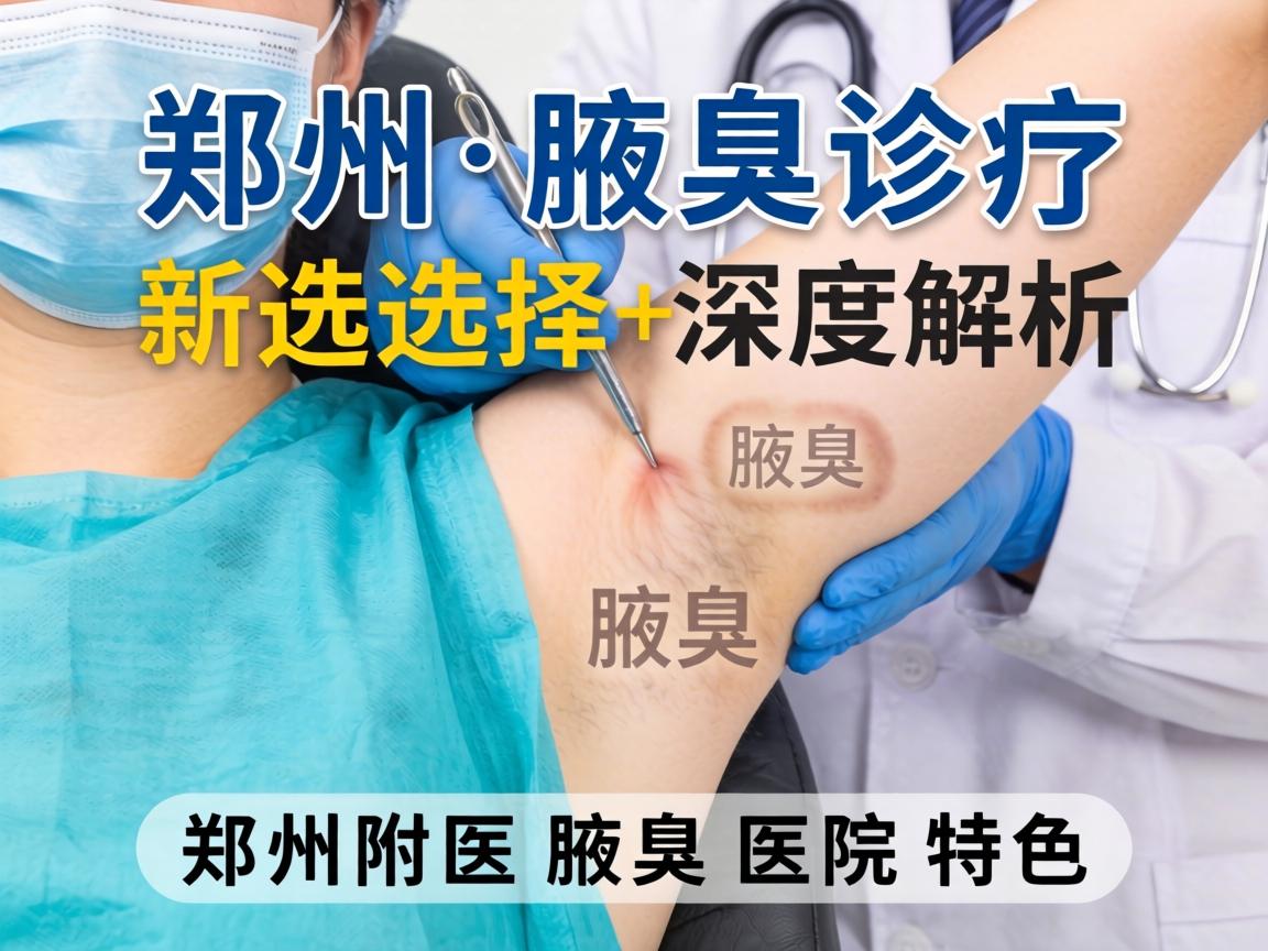 郑州腋臭诊疗新选择，深度解析郑州附医腋臭医院特色