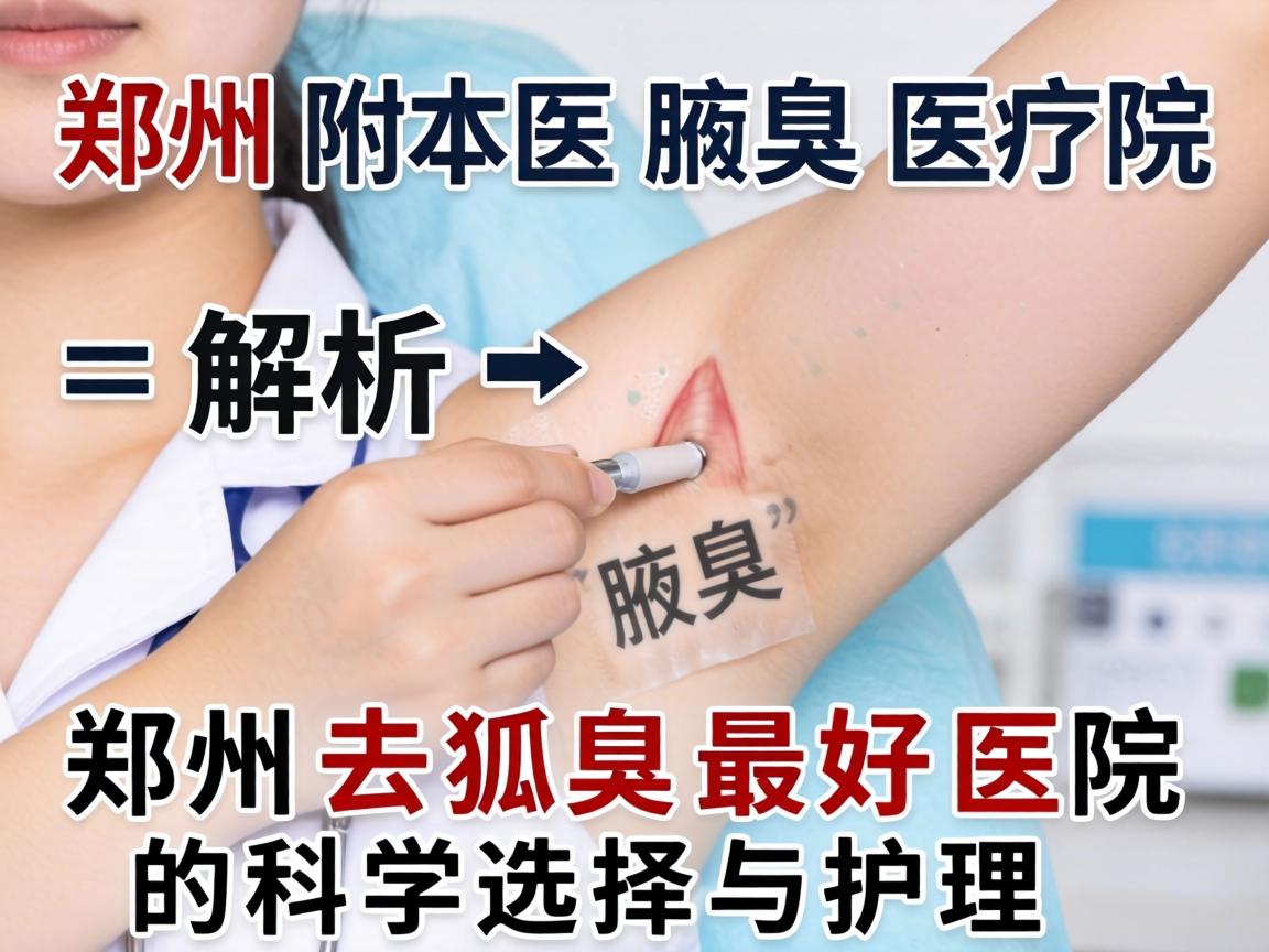 郑州附医腋臭医院解析，郑州去狐臭最好医院的科学选择与护理