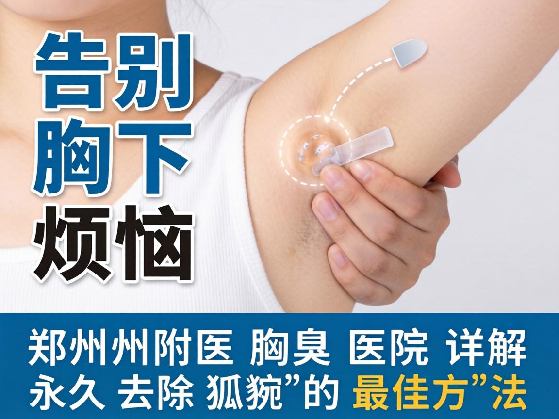 告别腋下烦恼，郑州附医腋臭医院详解永久去除狐臭的最佳方法