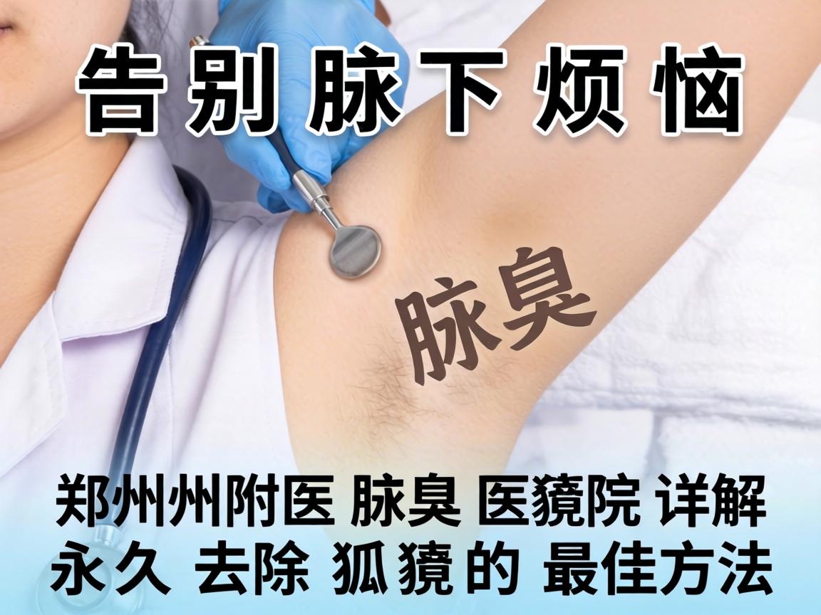 告别腋下烦恼，郑州附医腋臭医院详解永久去除狐臭的最佳方法