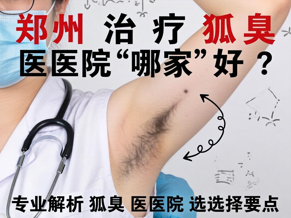 郑州治疗狐臭医院哪家好？专业解析狐臭医院选择要点