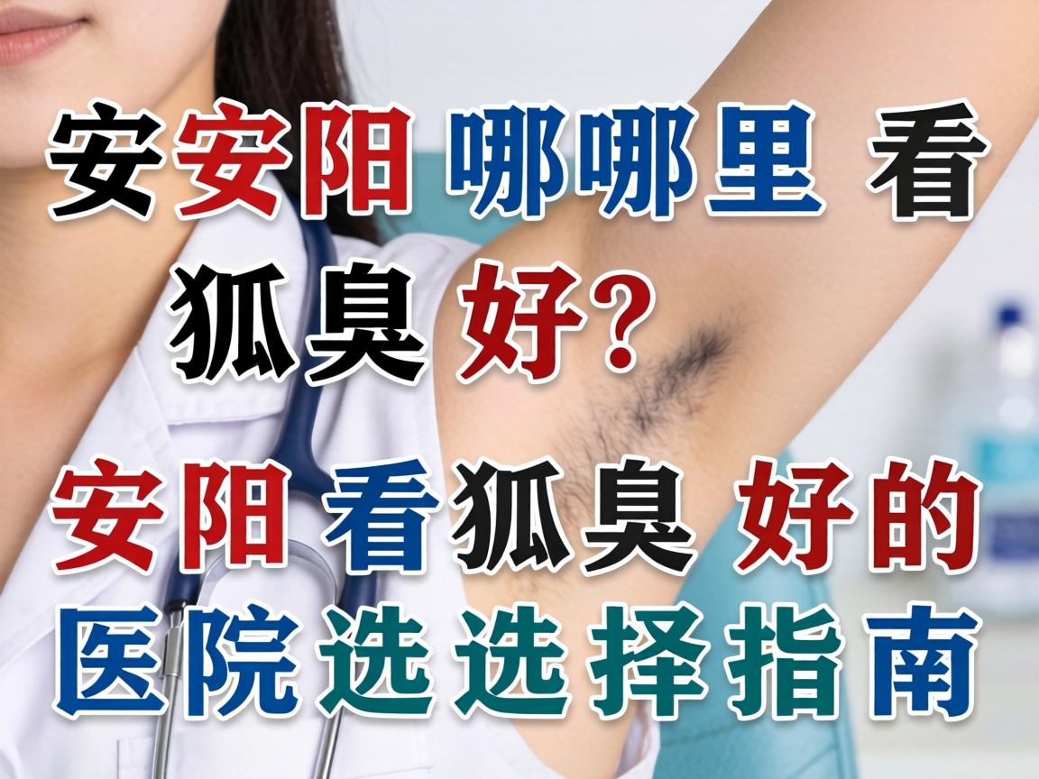 安阳哪里看狐臭好？安阳看狐臭好的医院选择指南